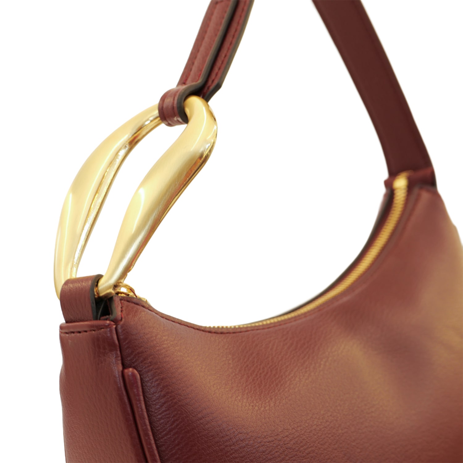 BCBGeneration Chain Link With Gold Hardware Shoulder Bag