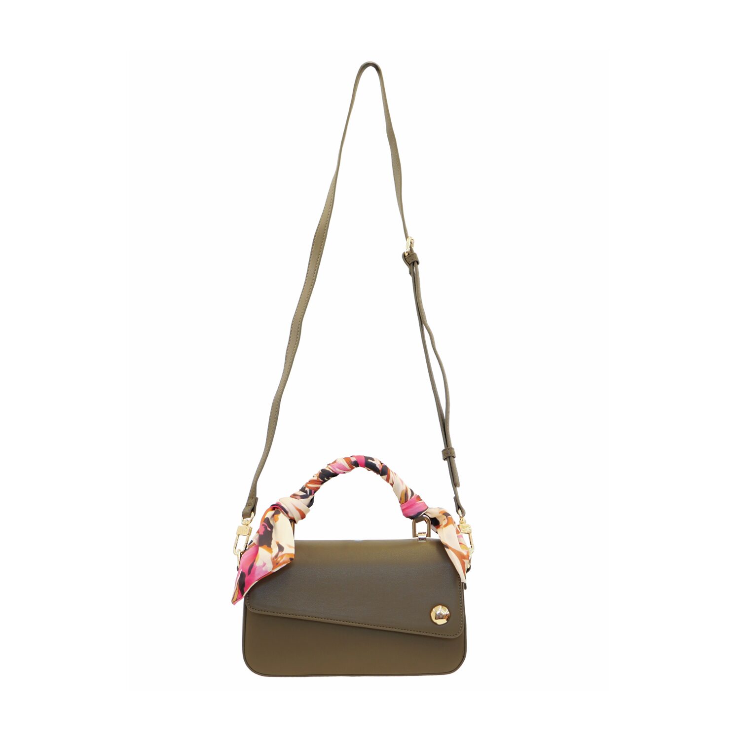 Nicole Miller Flap Top Handle Satchel