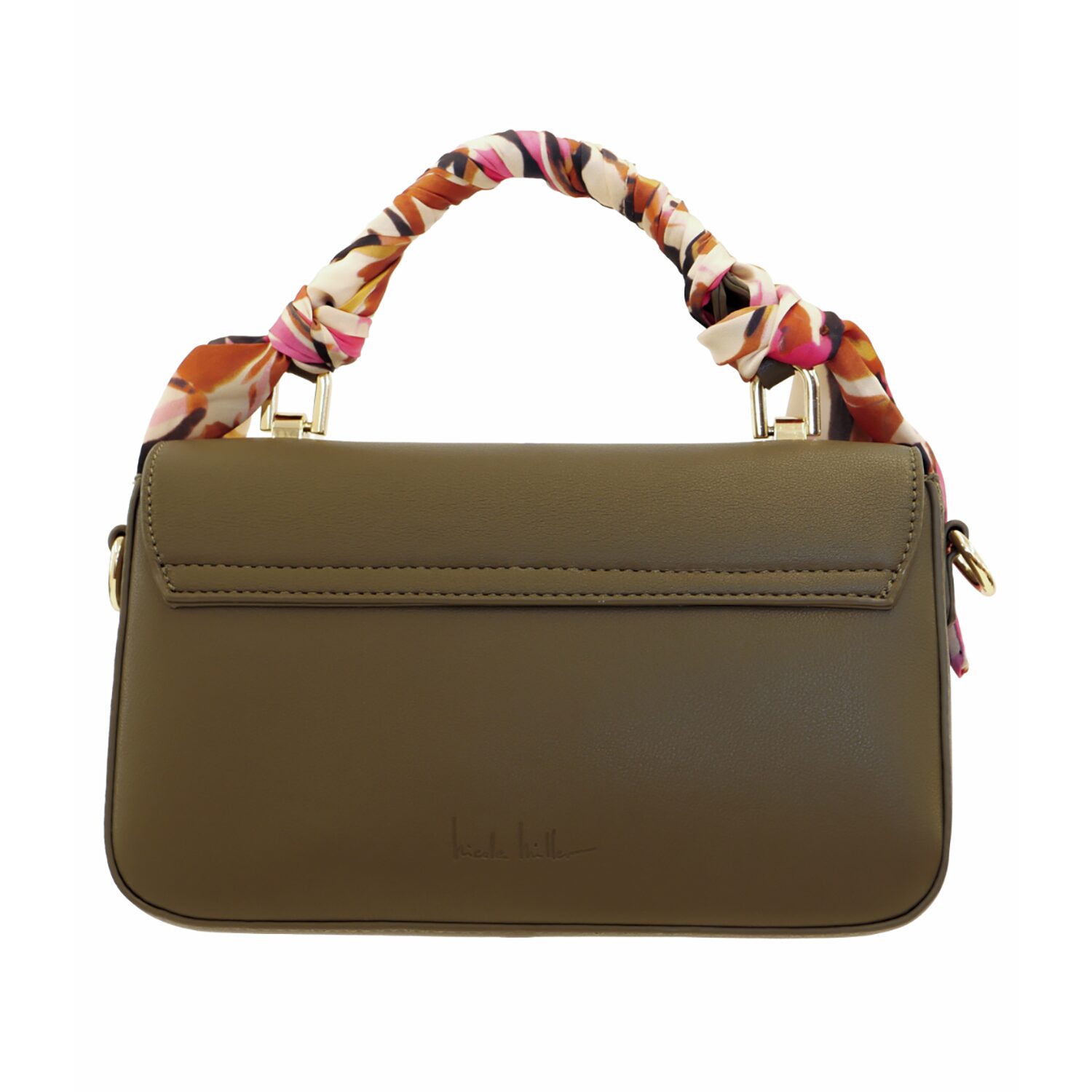 Nicole Miller Flap Top Handle Satchel