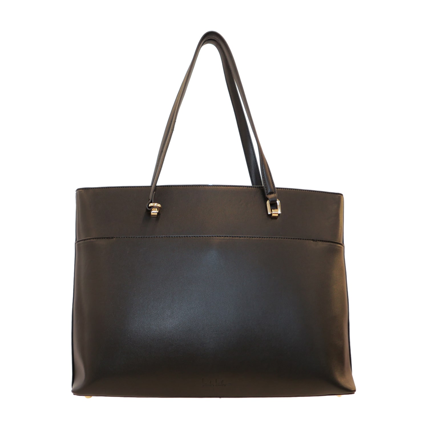 Nicole Miller Front Flap Pocket Tote Bag