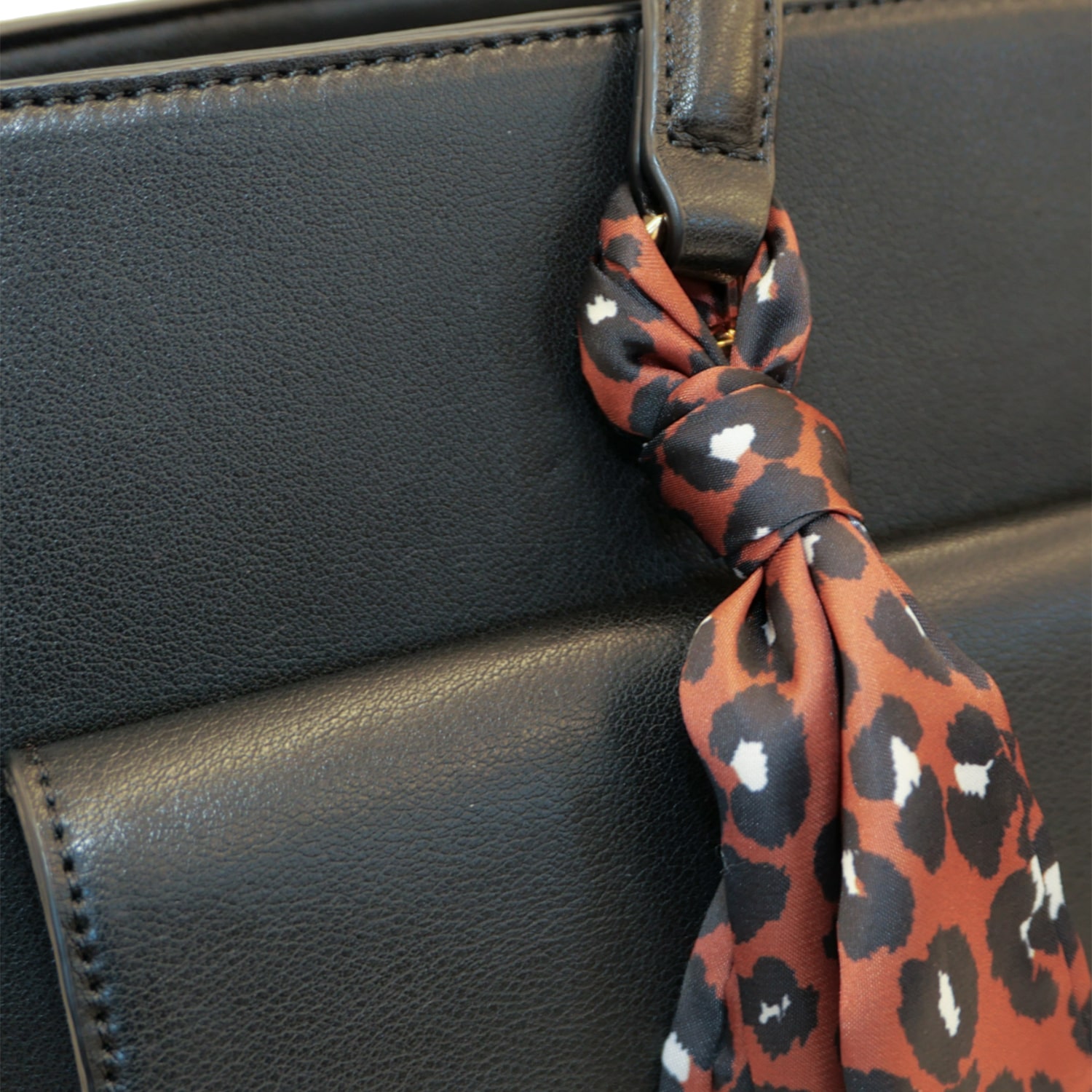 Nicole Miller Front Flap Pocket Tote Bag