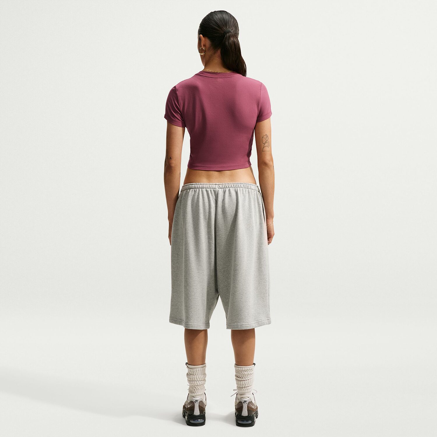 Nike Womens Round Neck Short Sleeve Active T-Shirt