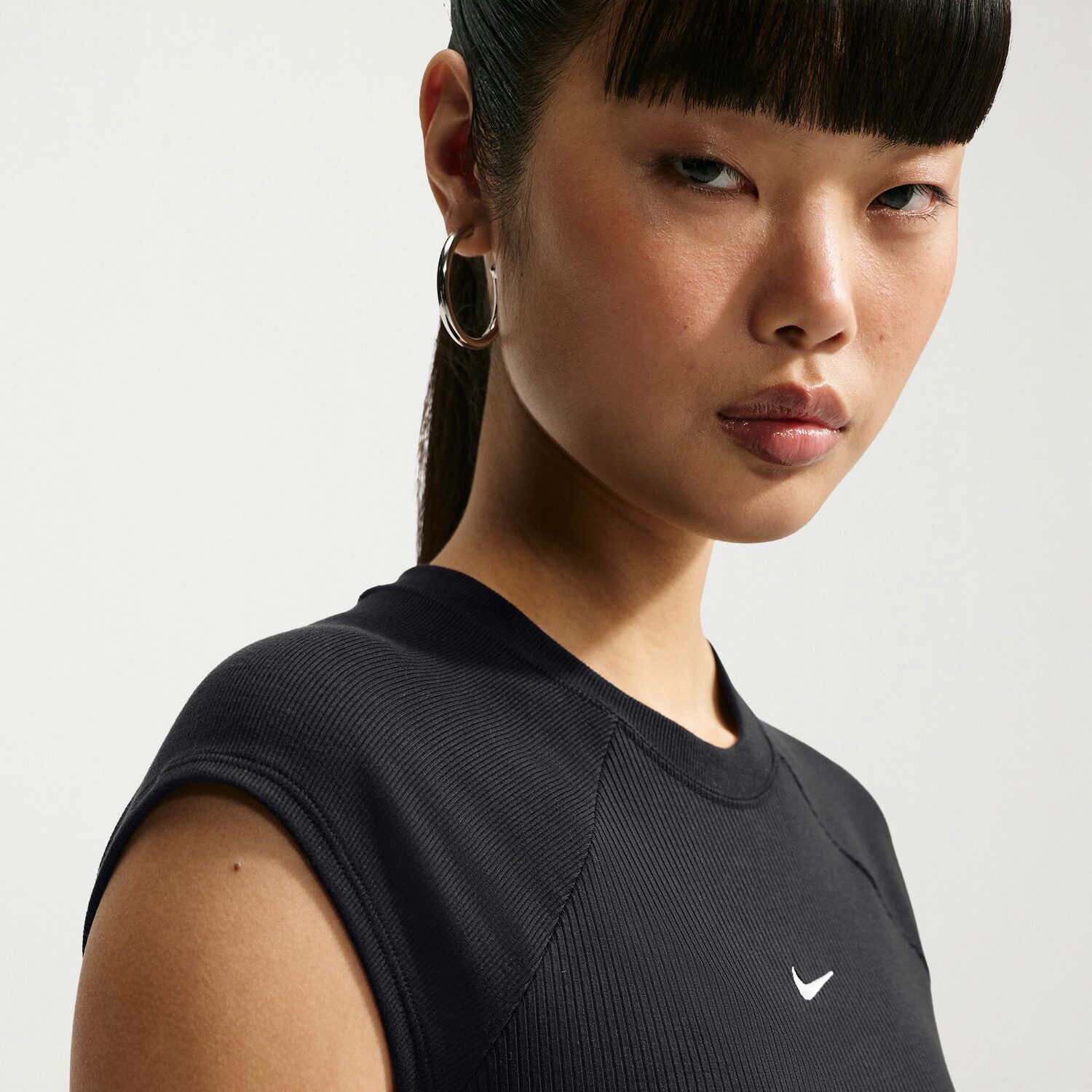 Nike Womens Round Neck Short Sleeve Active T-Shirt