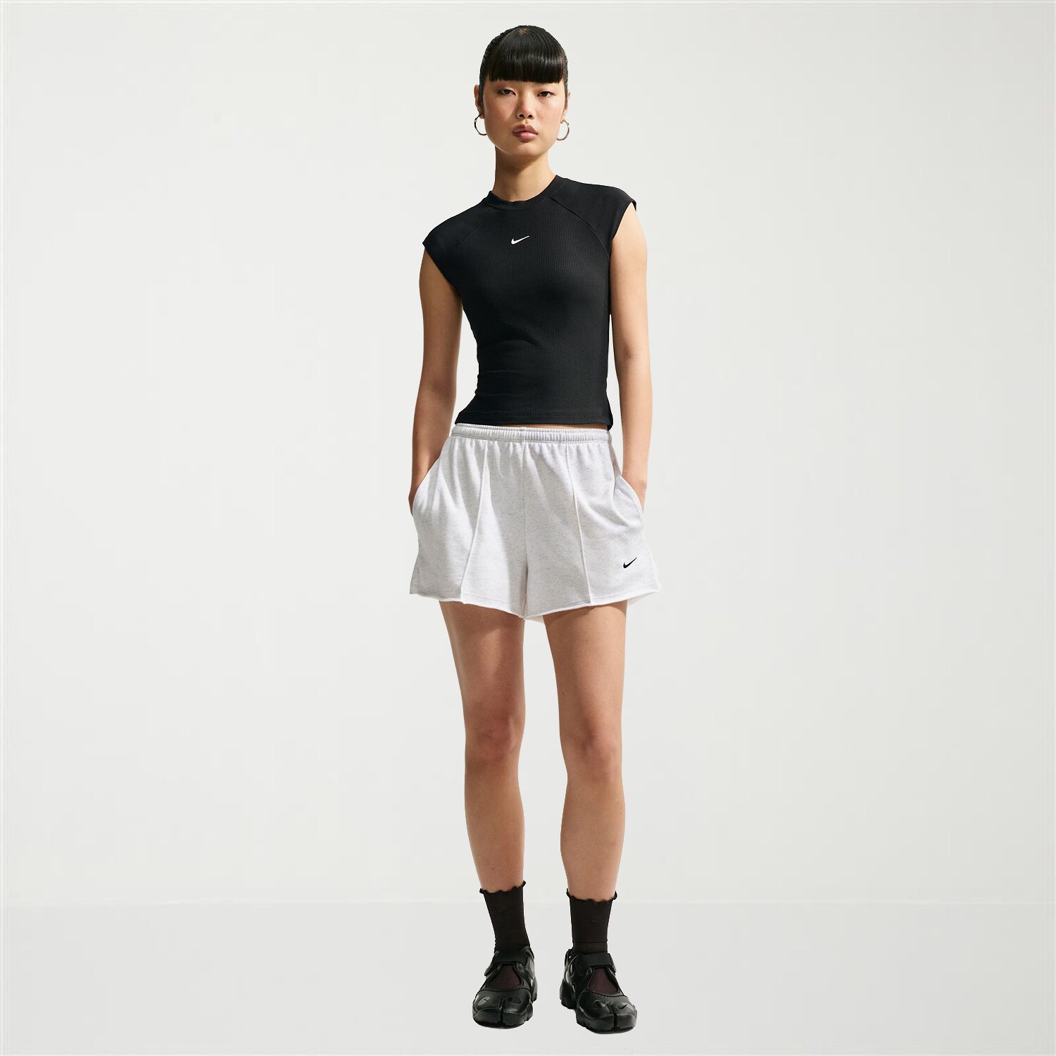 Nike Womens Round Neck Short Sleeve Active T-Shirt