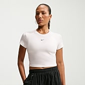 Nike Womens Round Neck Short Sleeve Active T-Shirt