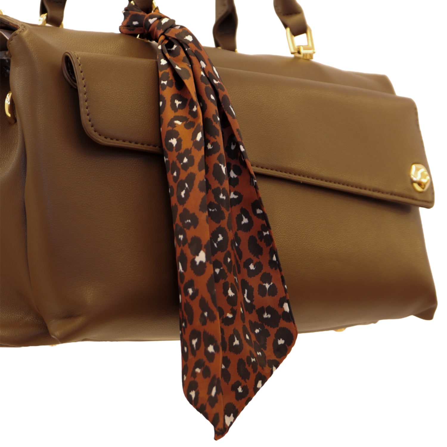 Nicole Miller Multi Compartment Front Flap Satchel