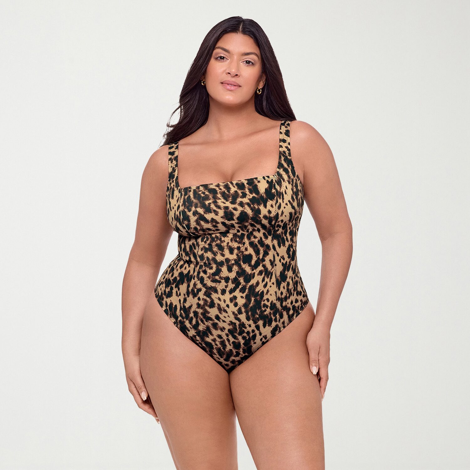 S3 Swim Womens Floral Moderate Coverage One Piece Swimsuit