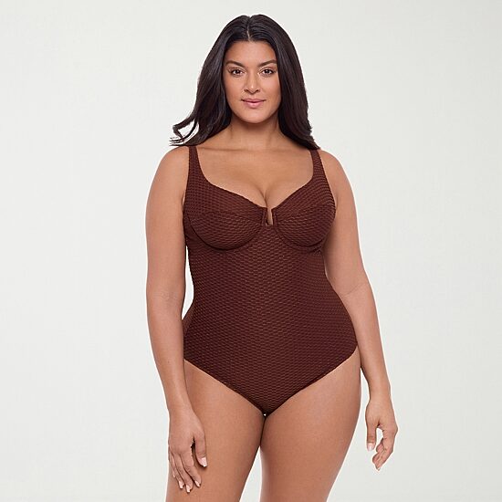 S3 Swim Womens Moderate Coverage One Piece Swimsuit