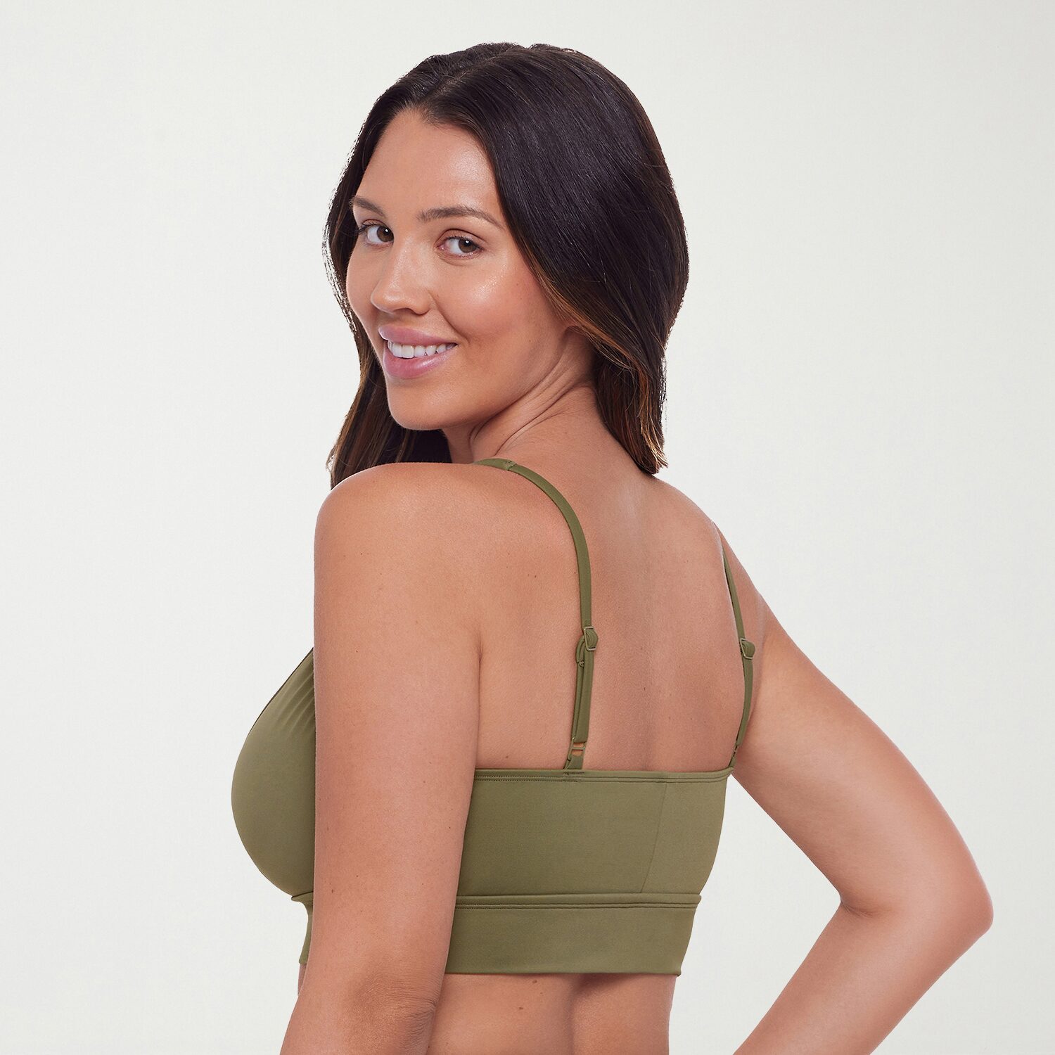 S3 Swim Womens Adjustable Straps Bralette Bikini Swimsuit Top