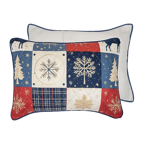 Your Lifestyle By Donna Sharp Noel Patch Quilt Set