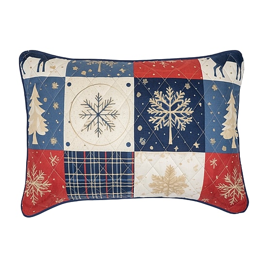 Your Lifestyle By Donna Sharp Noel Patch Quilt Set