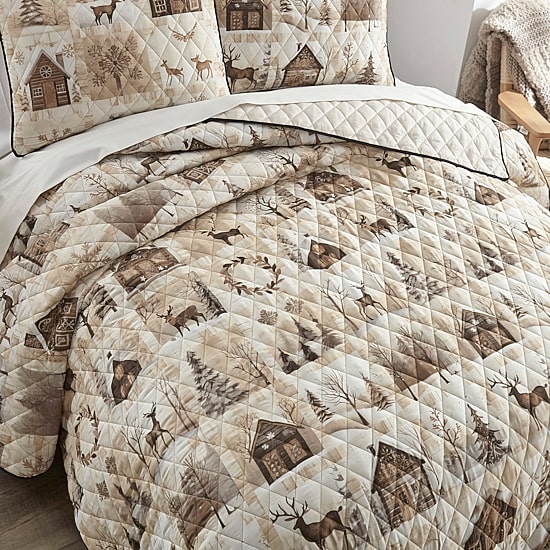 Your Lifestyle By Donna Sharp Antique Winter Quilt Set