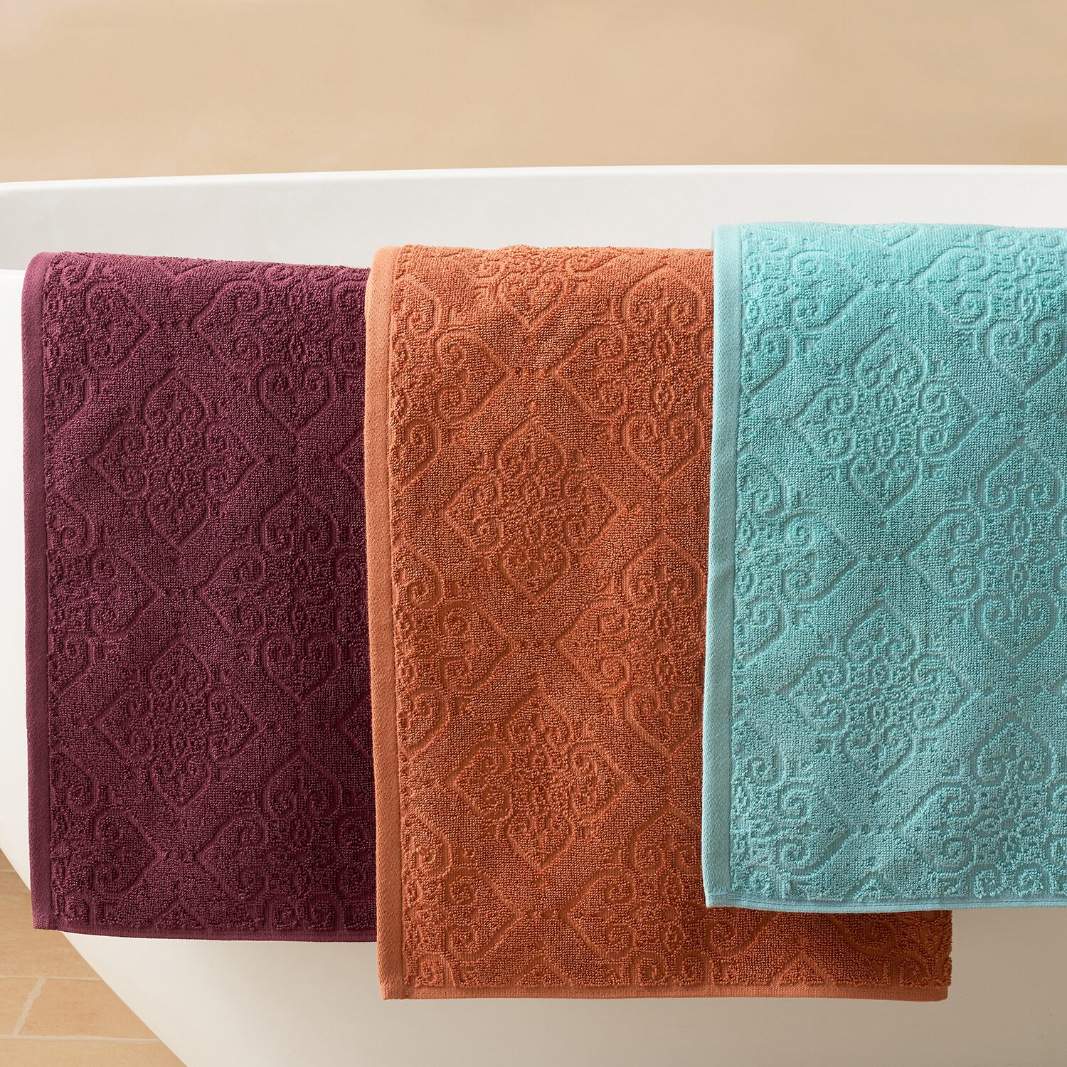 Jenny Martinez Elle Medallion Bath Towel