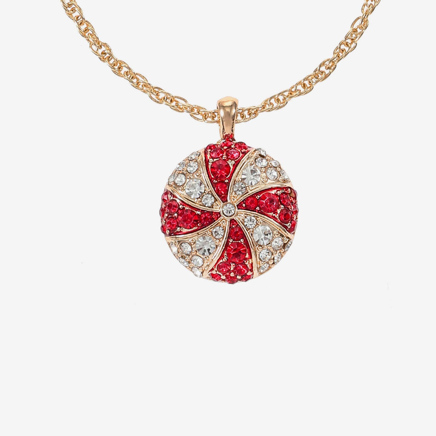 Monet Jewelry Womens Red Glass Round 2-pc. Jewelry Set