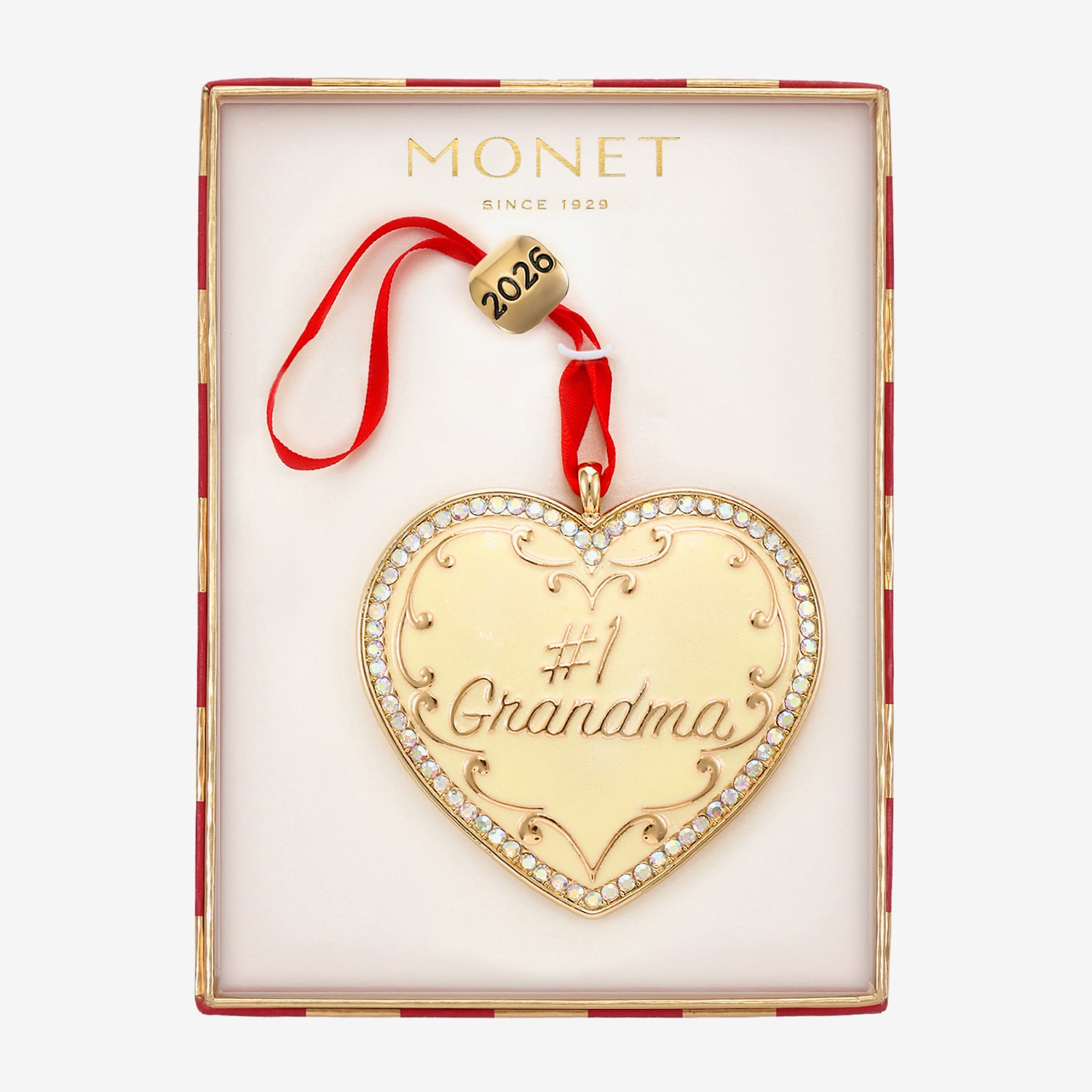 Monet Jewelry Christmas Ornament