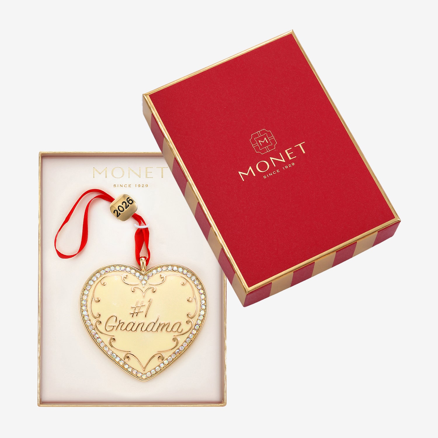 Monet Jewelry Christmas Ornament