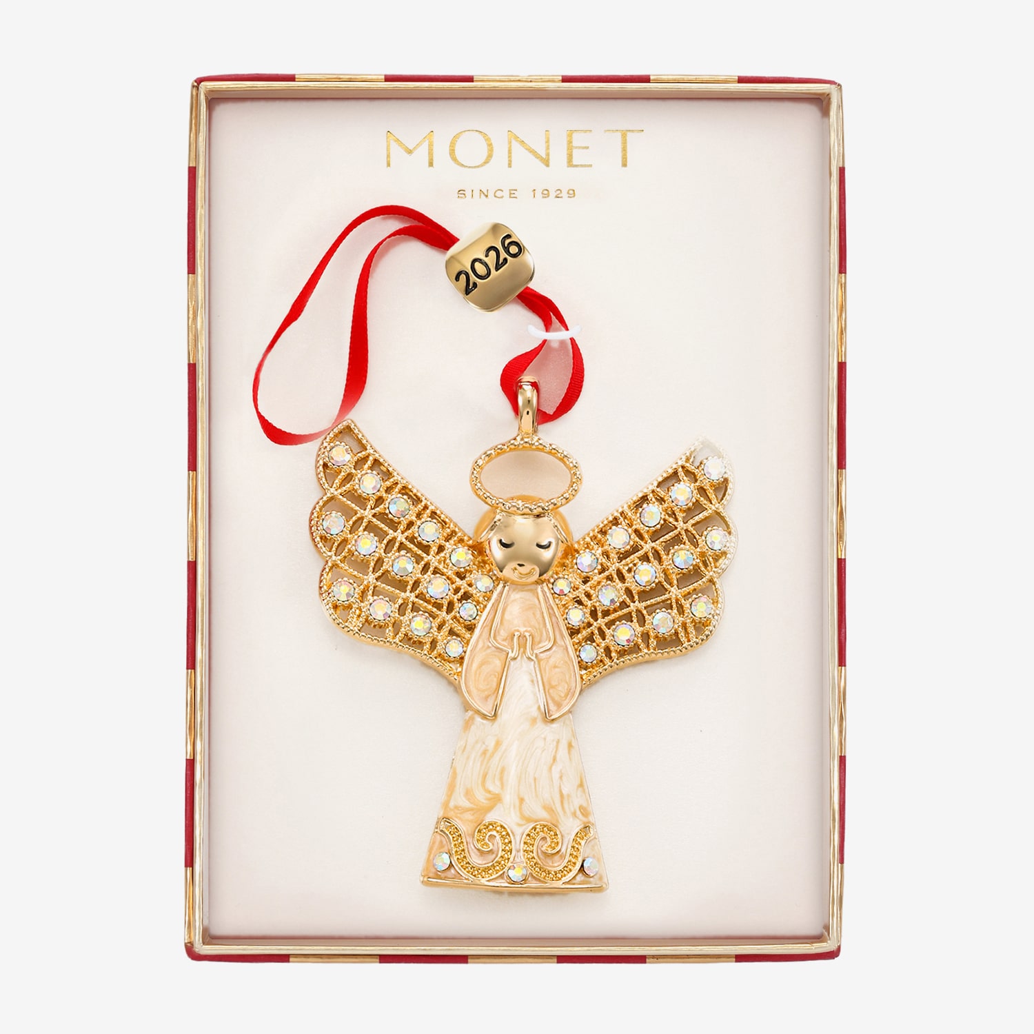 Monet Jewelry Christmas Ornament