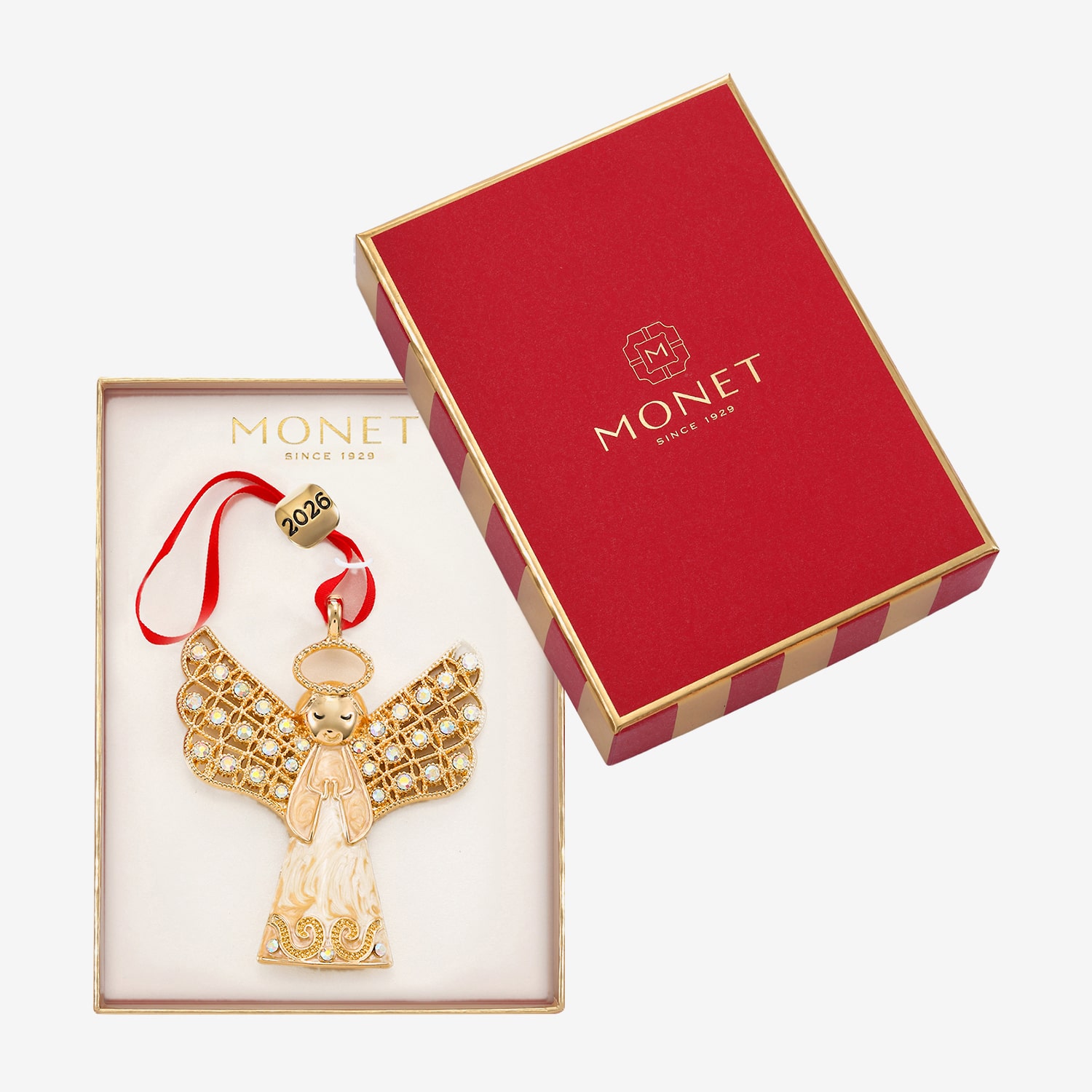 Monet Jewelry Christmas Ornament