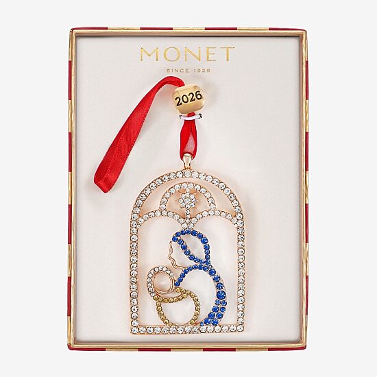 Monet Jewelry Christmas Ornament