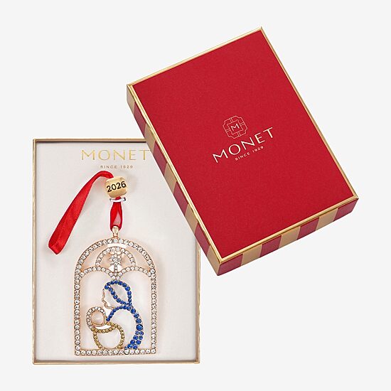 Monet Jewelry Christmas Ornament