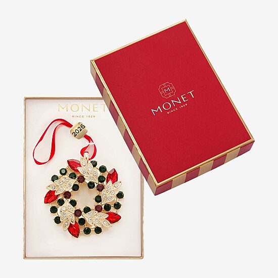 Monet Jewelry Christmas Ornament