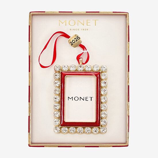 Monet Jewelry Christmas Ornament
