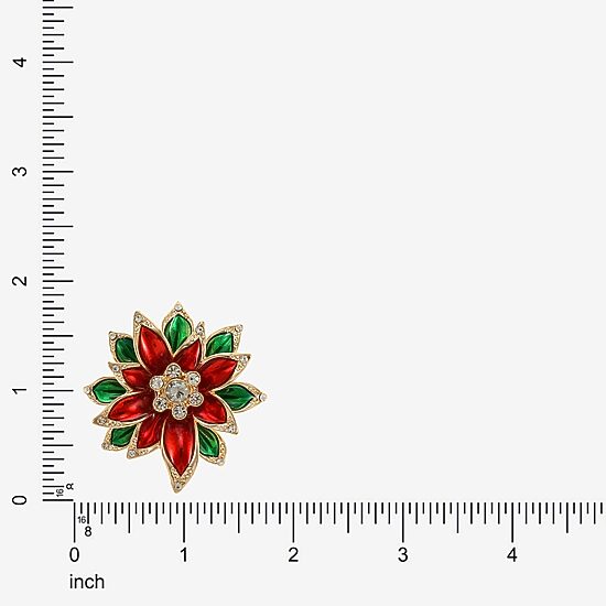 Monet Jewelry Glass Pin