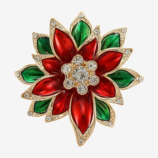 Monet Jewelry Glass Pin