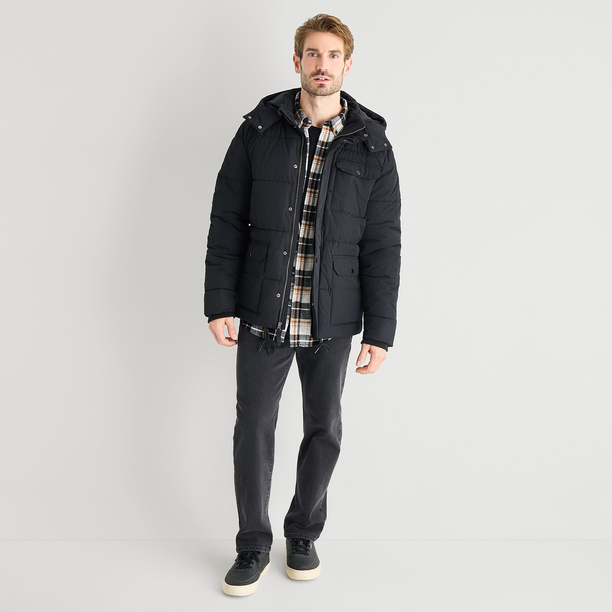 St. John's Bay Mens Puffer Jacket