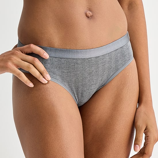 Ambrielle Cotton Bikini Panty