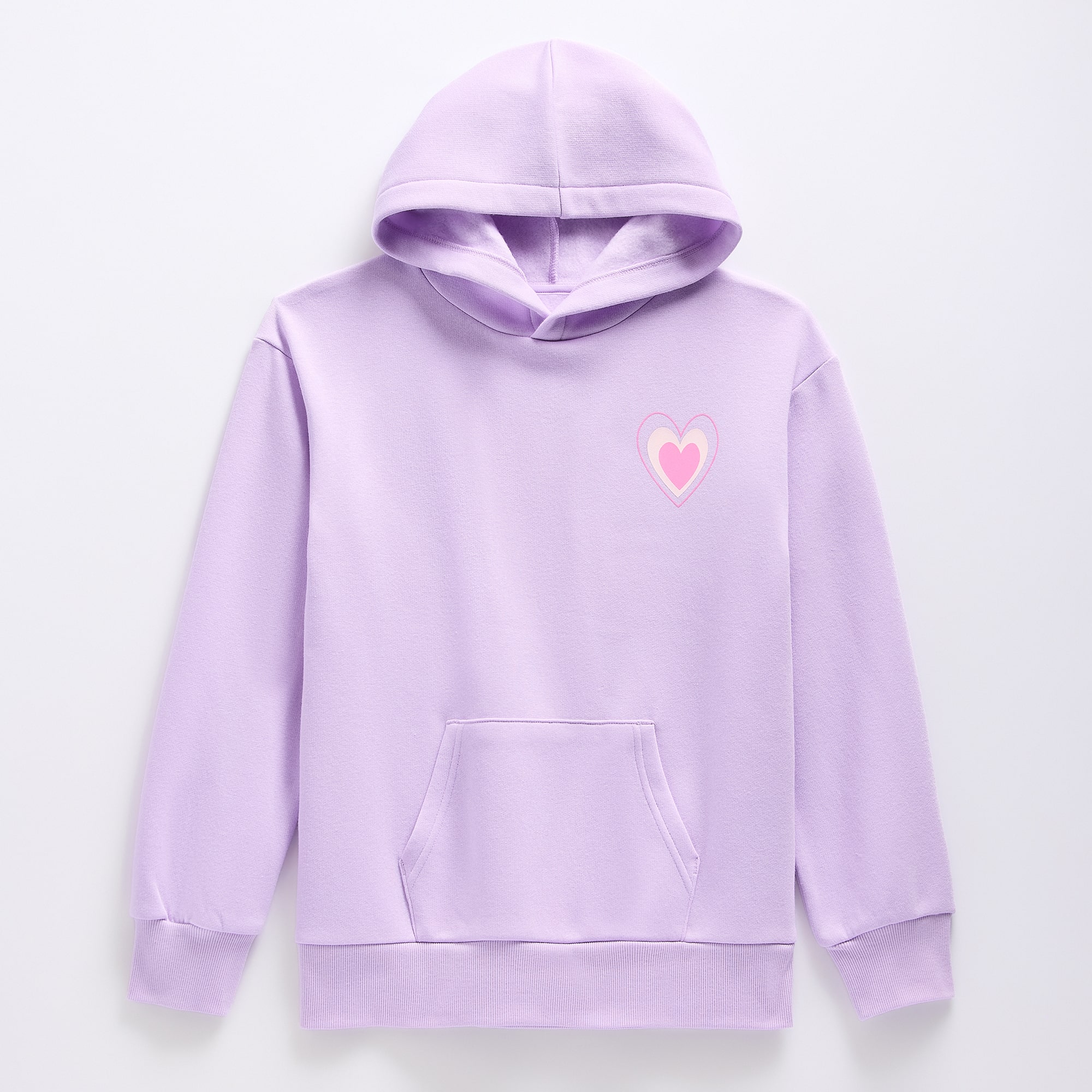 Xersion Little & Big Kid Girls Long Sleeve Fleece Active Hoodie