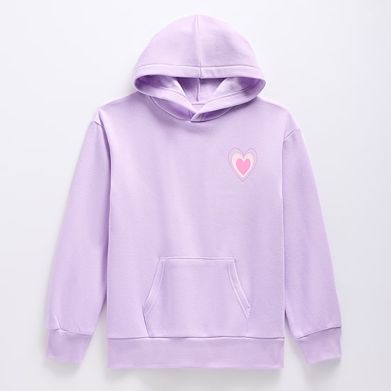 Xersion Little & Big Kid Girls Long Sleeve Fleece Active Hoodie