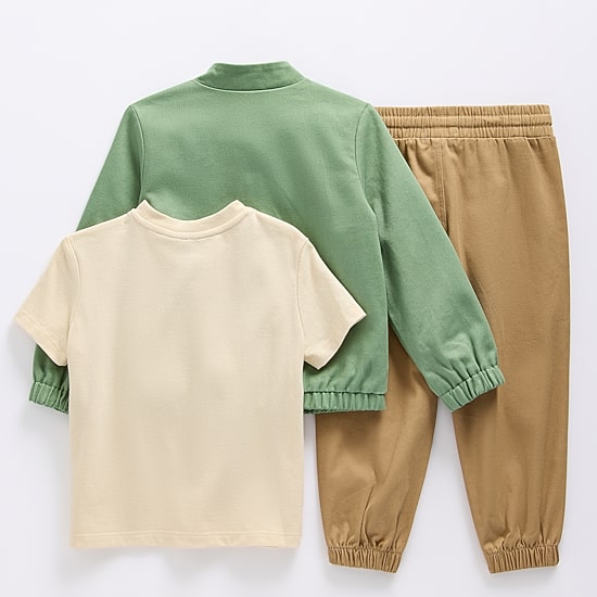 Little Stitch Toddler Boys 3-pc. Pant Set