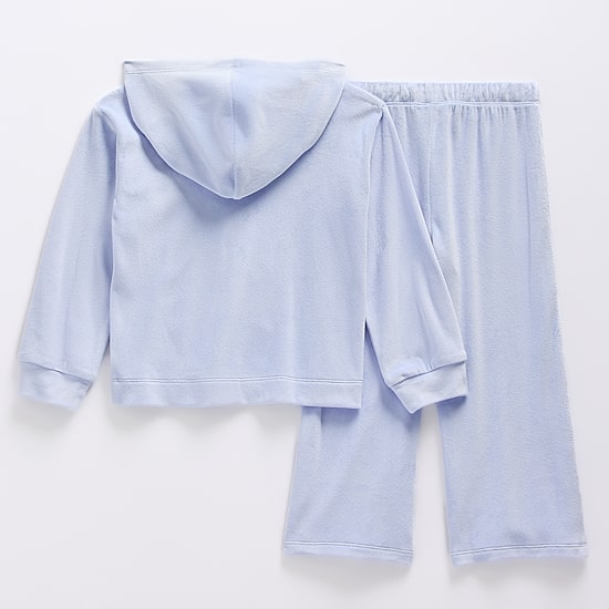 Okie Dokie Toddler & Little Girls Velour 2-pc. Pant Set