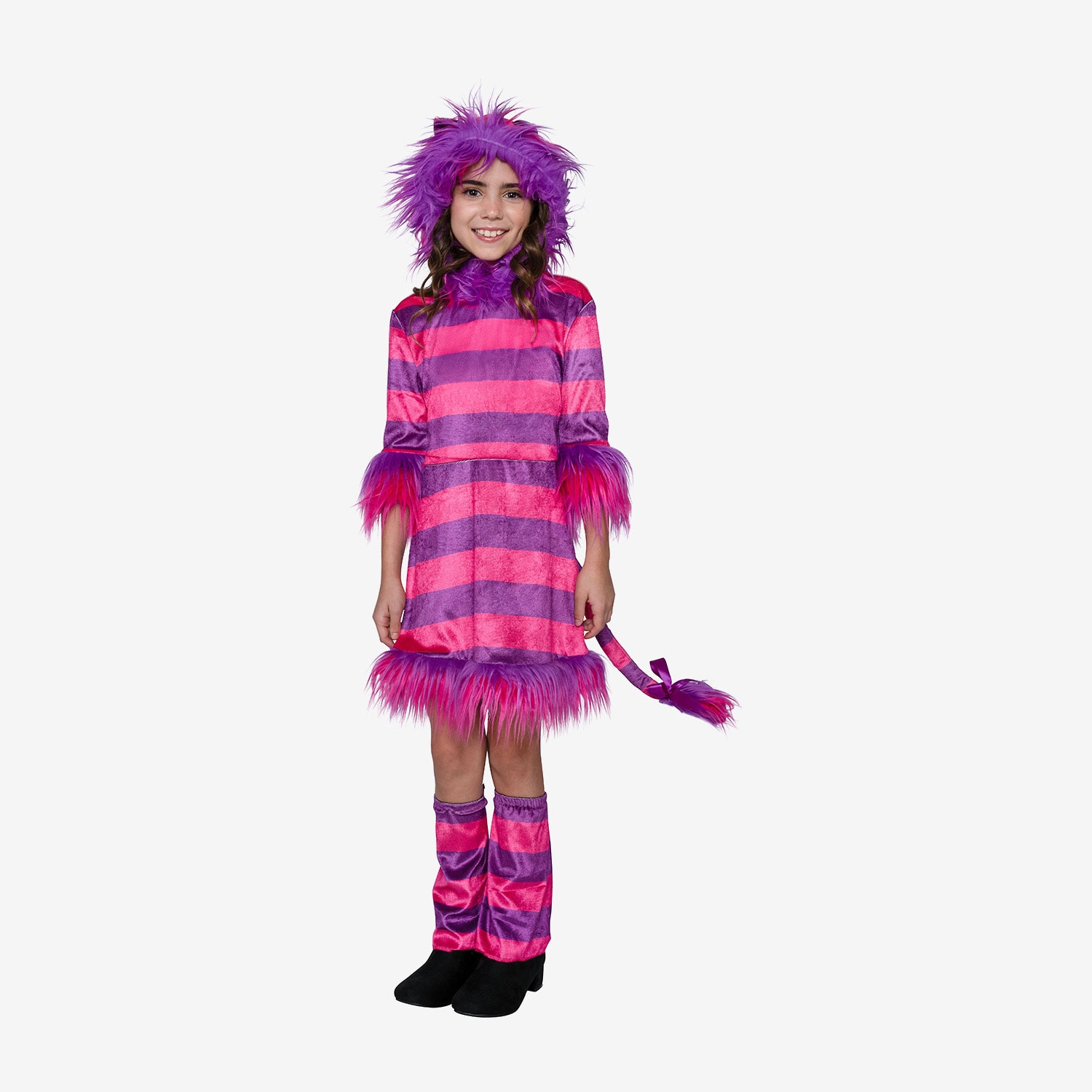 Little & Big Kid Girls Magic Kitty Alice Wonderland Costume