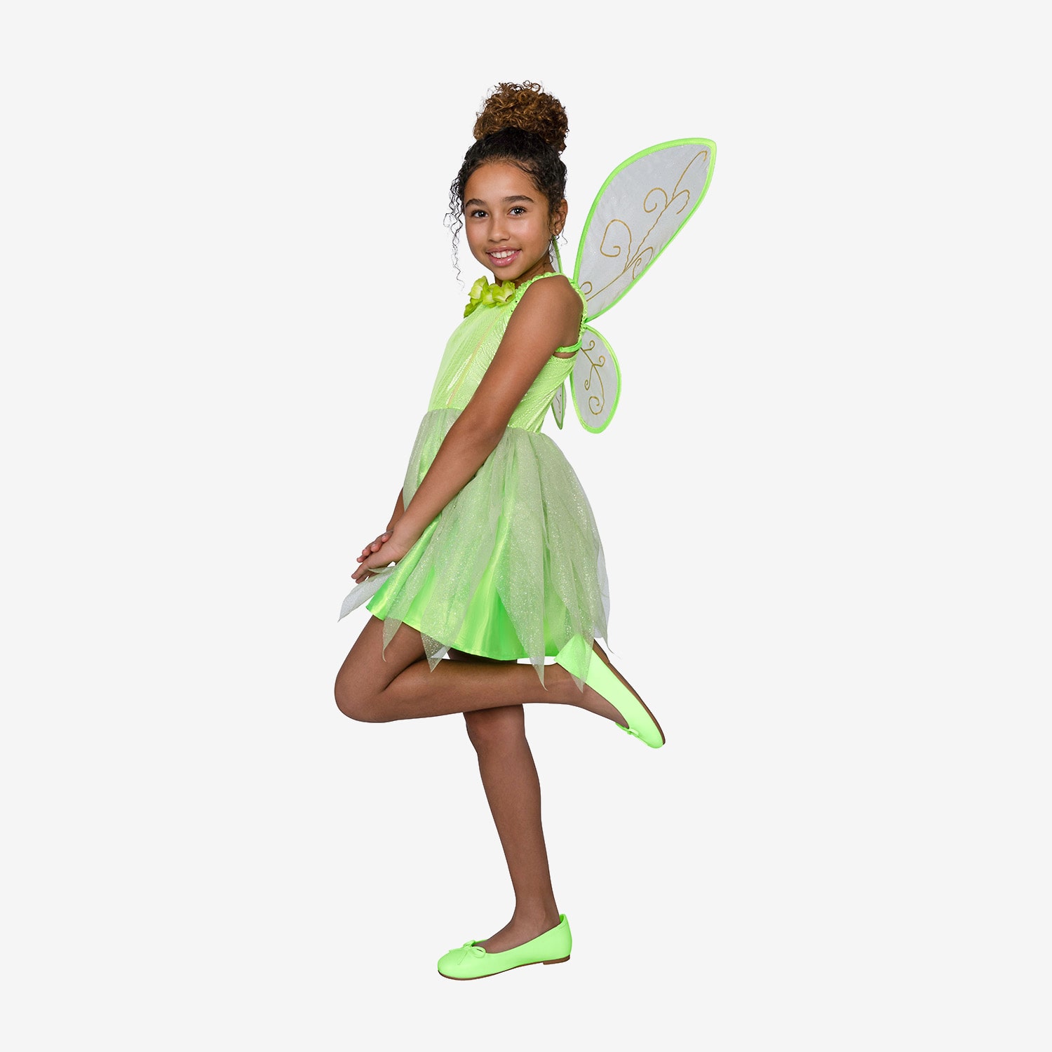 Little & Big Kid Girls Twinkling Fairy Costume