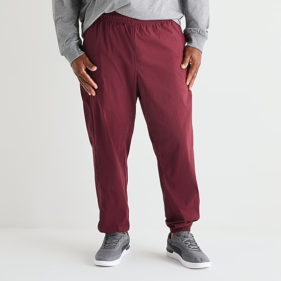 Shaquille O'Neal XLG™ Mens Moisture Wicking Cuffed Regular Fit Big and Tall Workout Pant