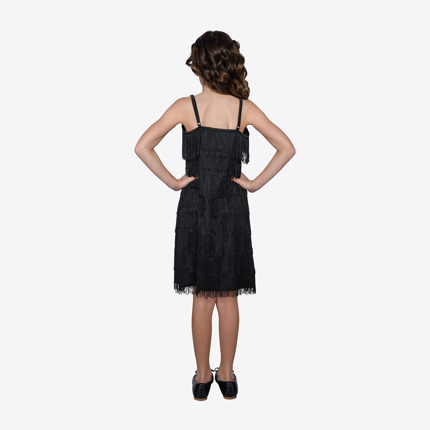 Little & Big Kid Girls Flapper Starter Dress Costume