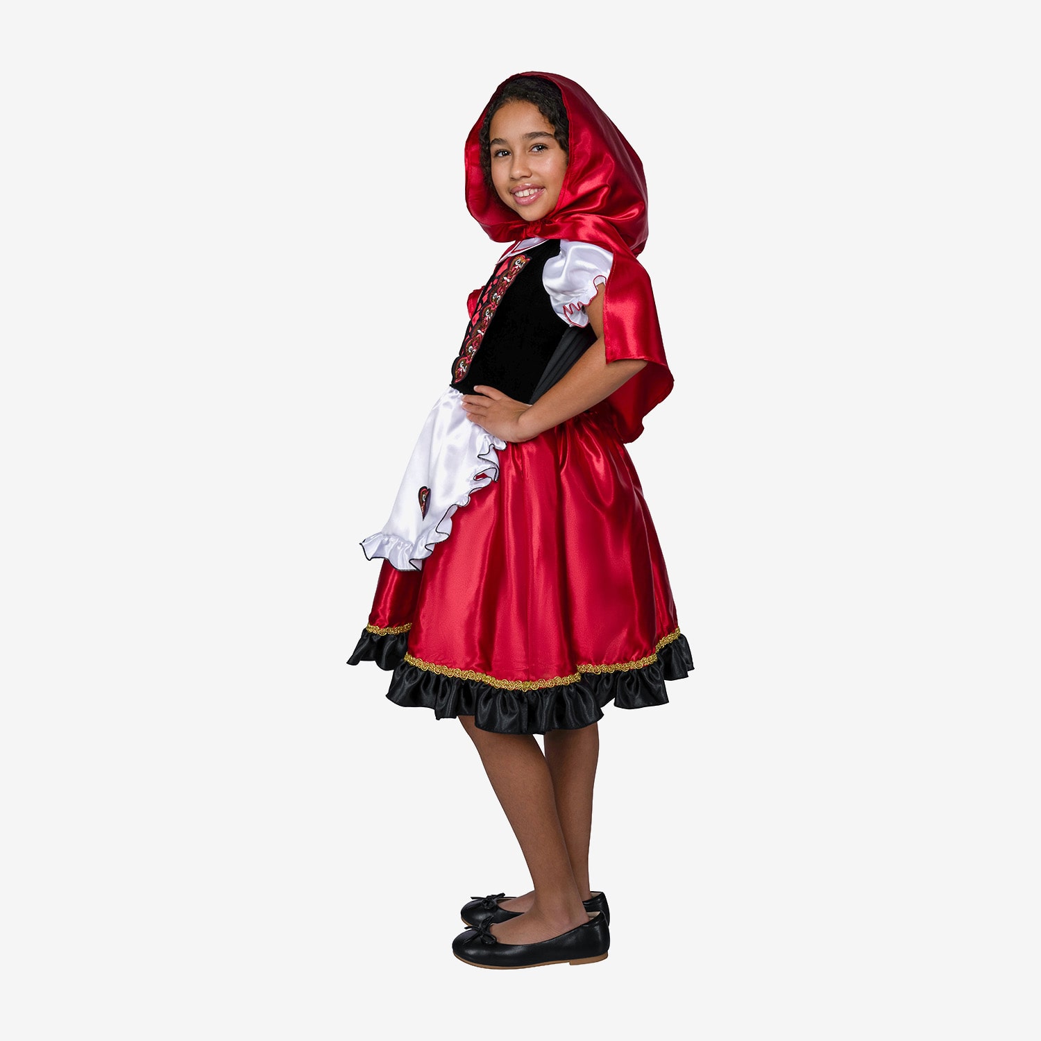Little & Big Kid Girls Red Costume