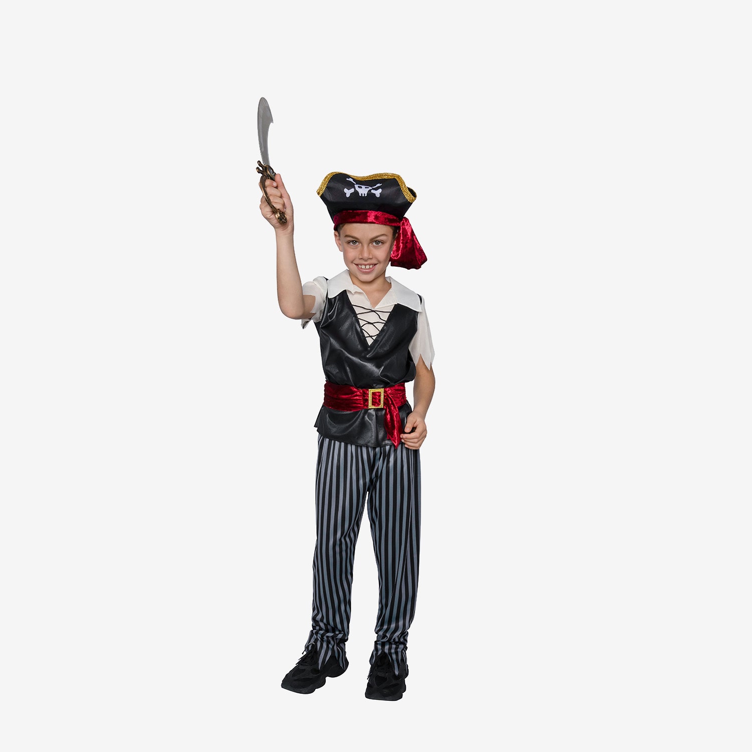Little & Big Kid Boys Pirate Costume