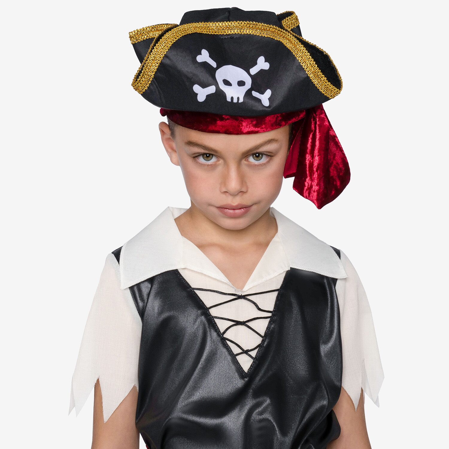 Little & Big Kid Boys Pirate Costume