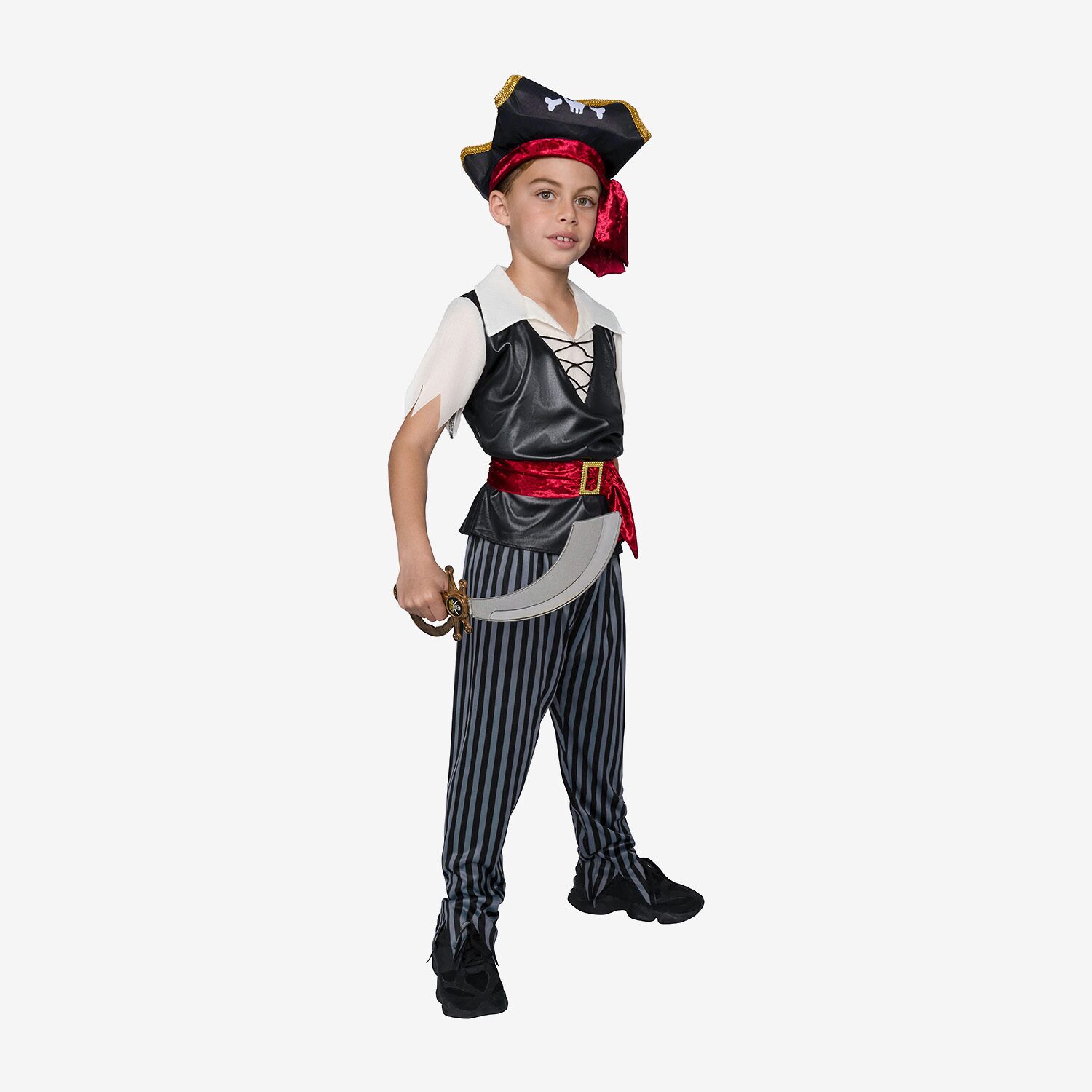 Little & Big Kid Boys Pirate Costume