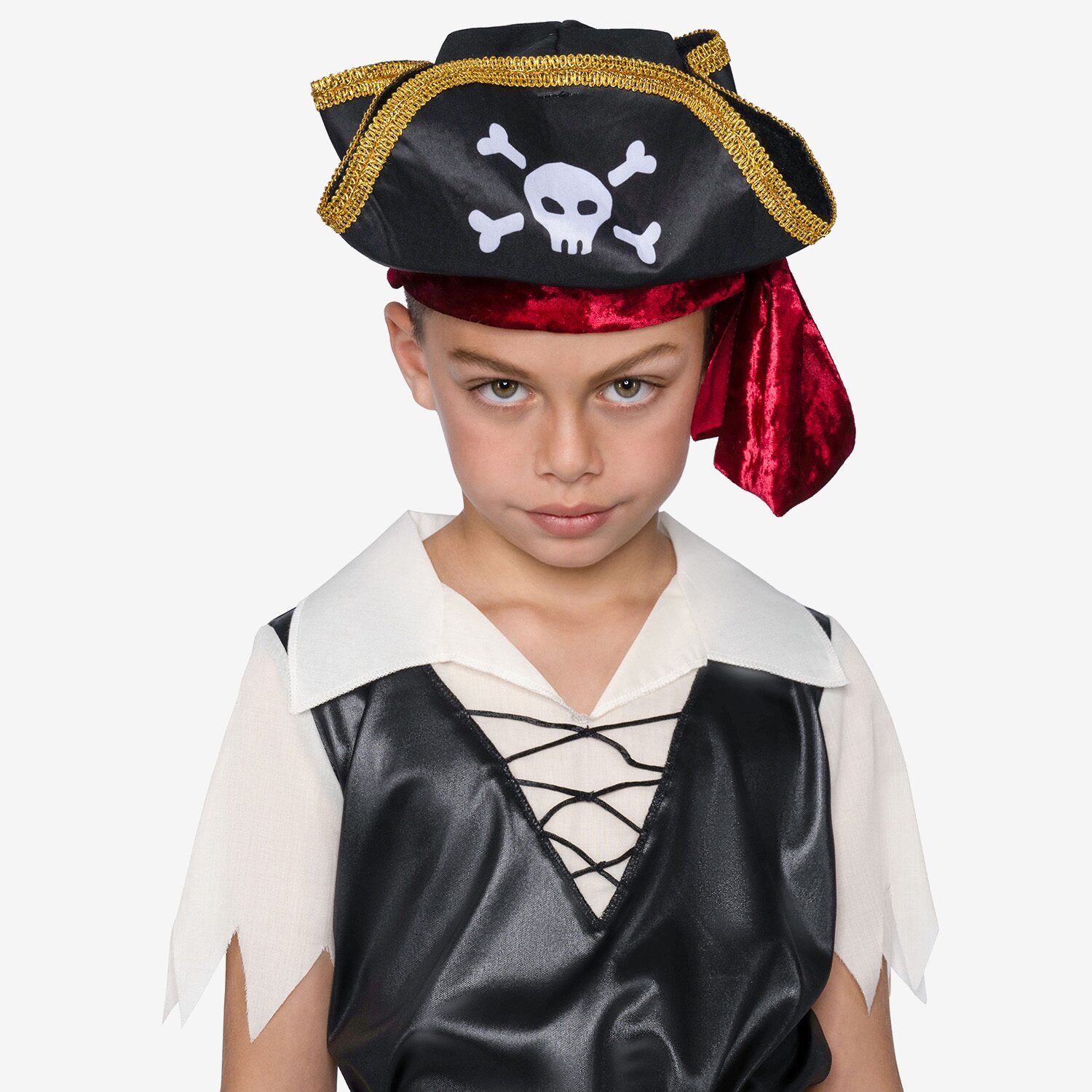 Little & Big Kid Boys Pirate Costume