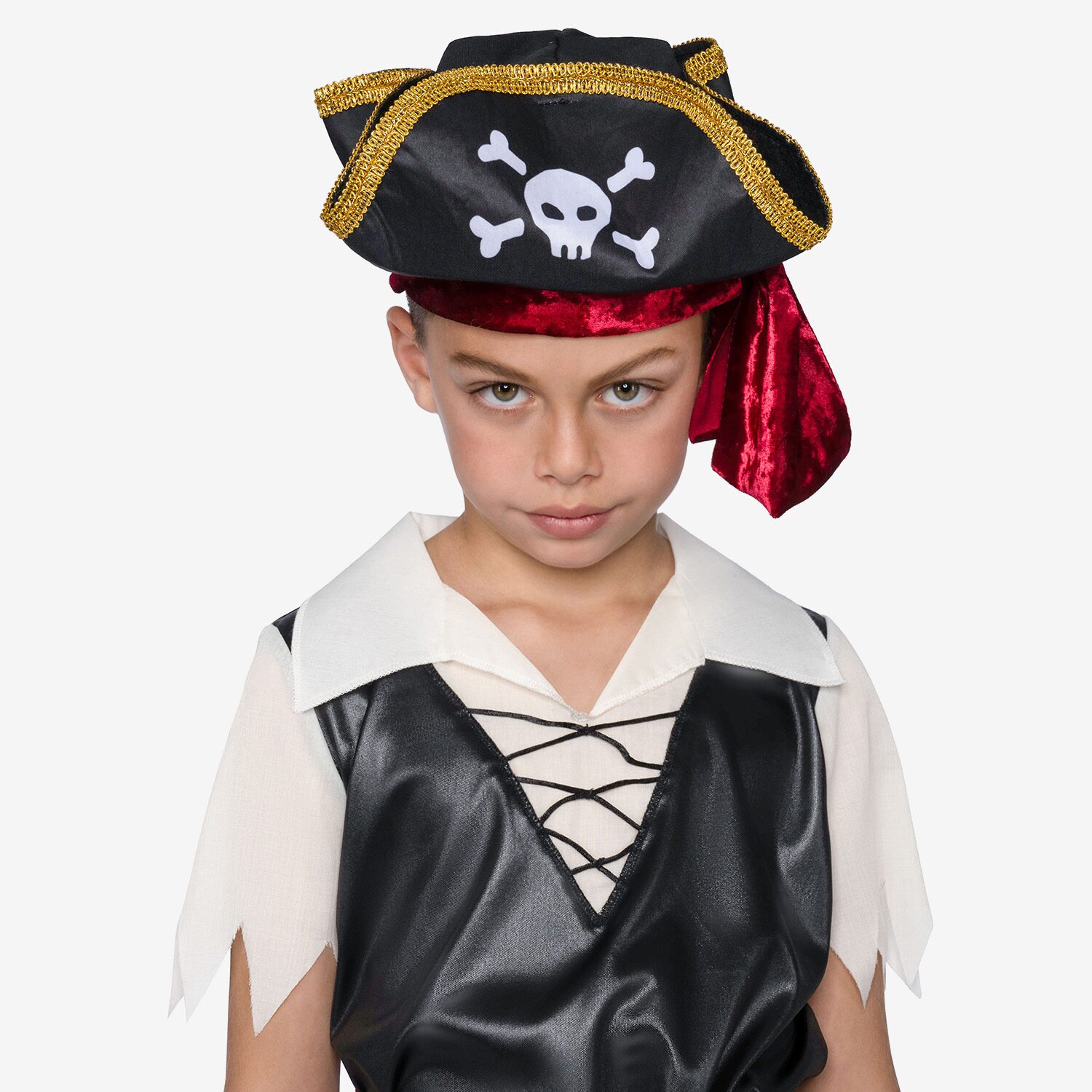 Little & Big Kid Boys Pirate Costume