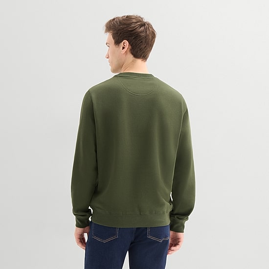 U.S. Polo Assn. Fleece Mens Crew Neck Long Sleeve Embroidered Sweatshirt