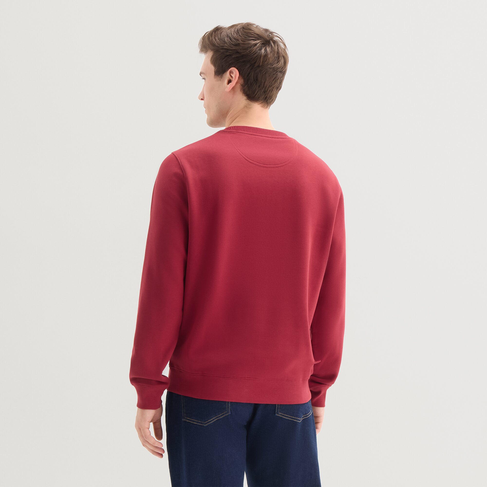 U.S. Polo Assn. Fleece Mens Crew Neck Long Sleeve Sweatshirt