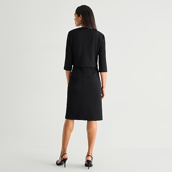 Maya Brooke Womens Jacket Dress
