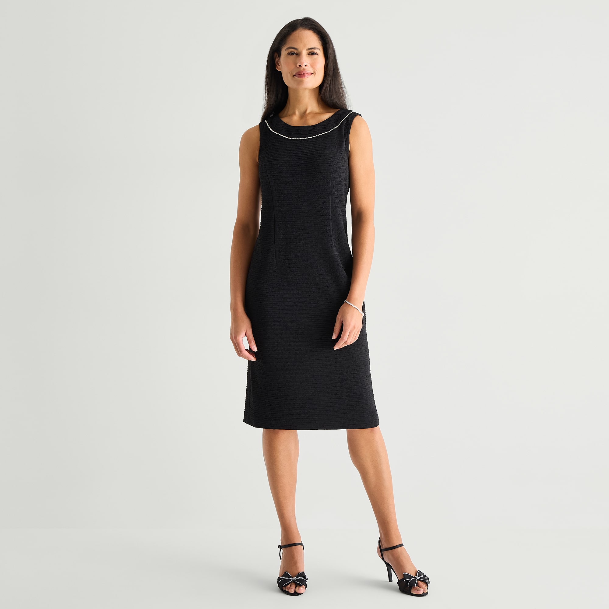 Maya Brooke Womens Jacket Dress