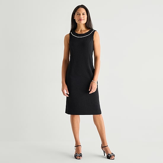 Maya Brooke Womens Jacket Dress