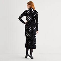 Long Sleeve Black Dresses - Women
